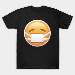 Face Mask Emoticon T-Shirt